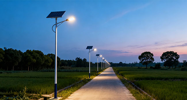 solar street lights